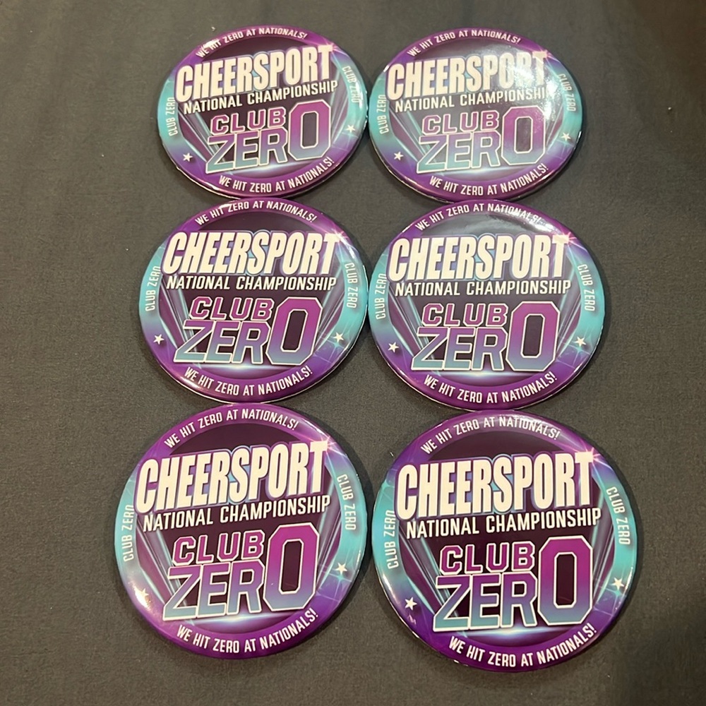 6x CHEERSPORT HIT PIN